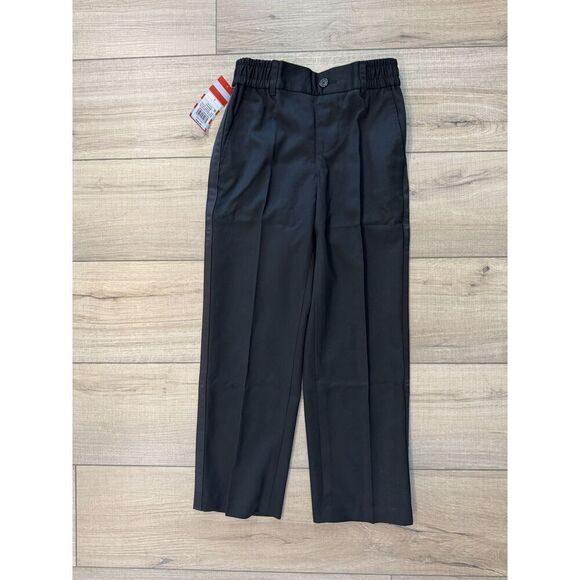 Cat & Jack Boy’s Suit Tuxedo Pants Size 7 Black Elastic Waistband NWT - Picture 4 of 5